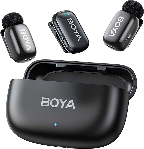 Фото - Мікрофон для смартфона Boya mini-18 TRS for camera Black
