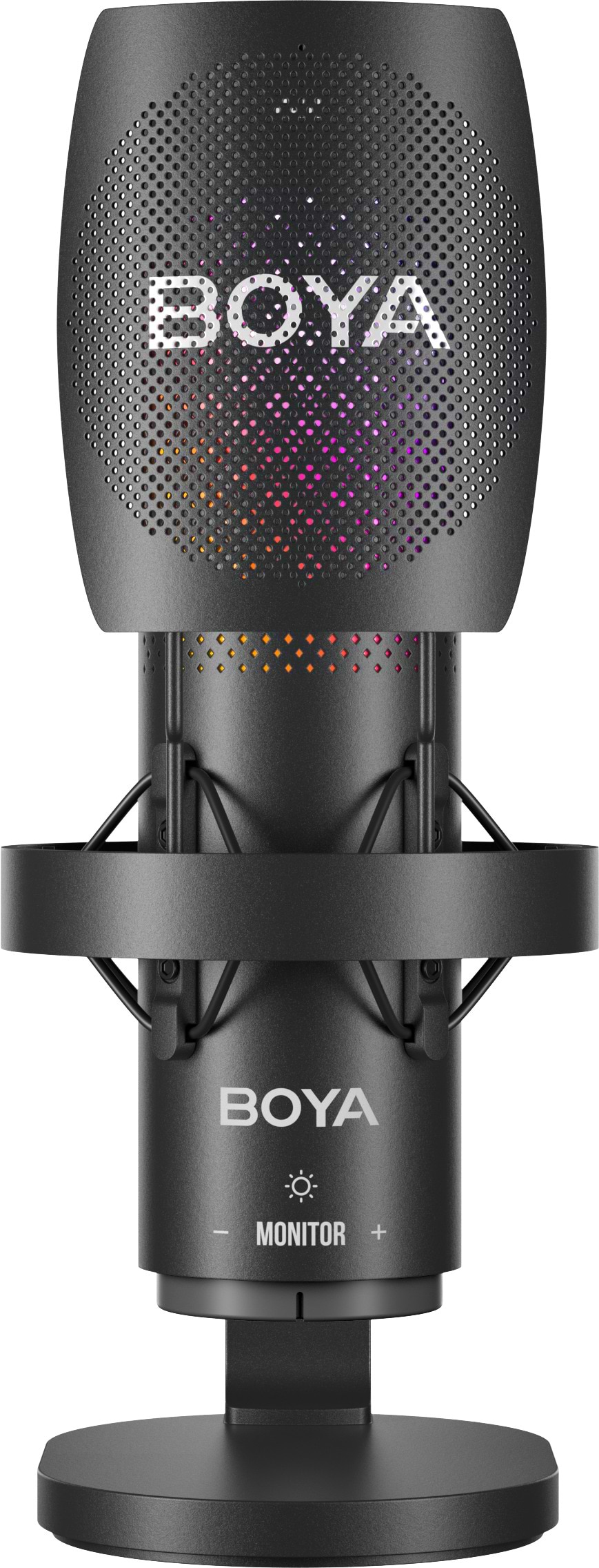 Мікрофон до комп'ютера Boya K9 RGB Black - Фото 1