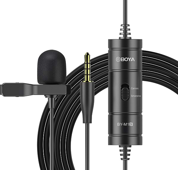 Фото - Микрофон для смартфона Boya BY-M1S Black