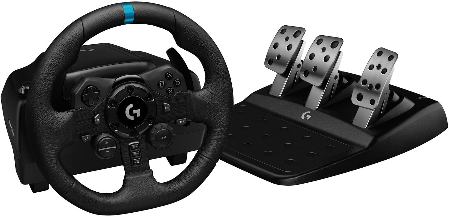 Руль Logitech G923 Racing Wheel and Pedals for PS4 and PC (941-000149) - Фото 1
