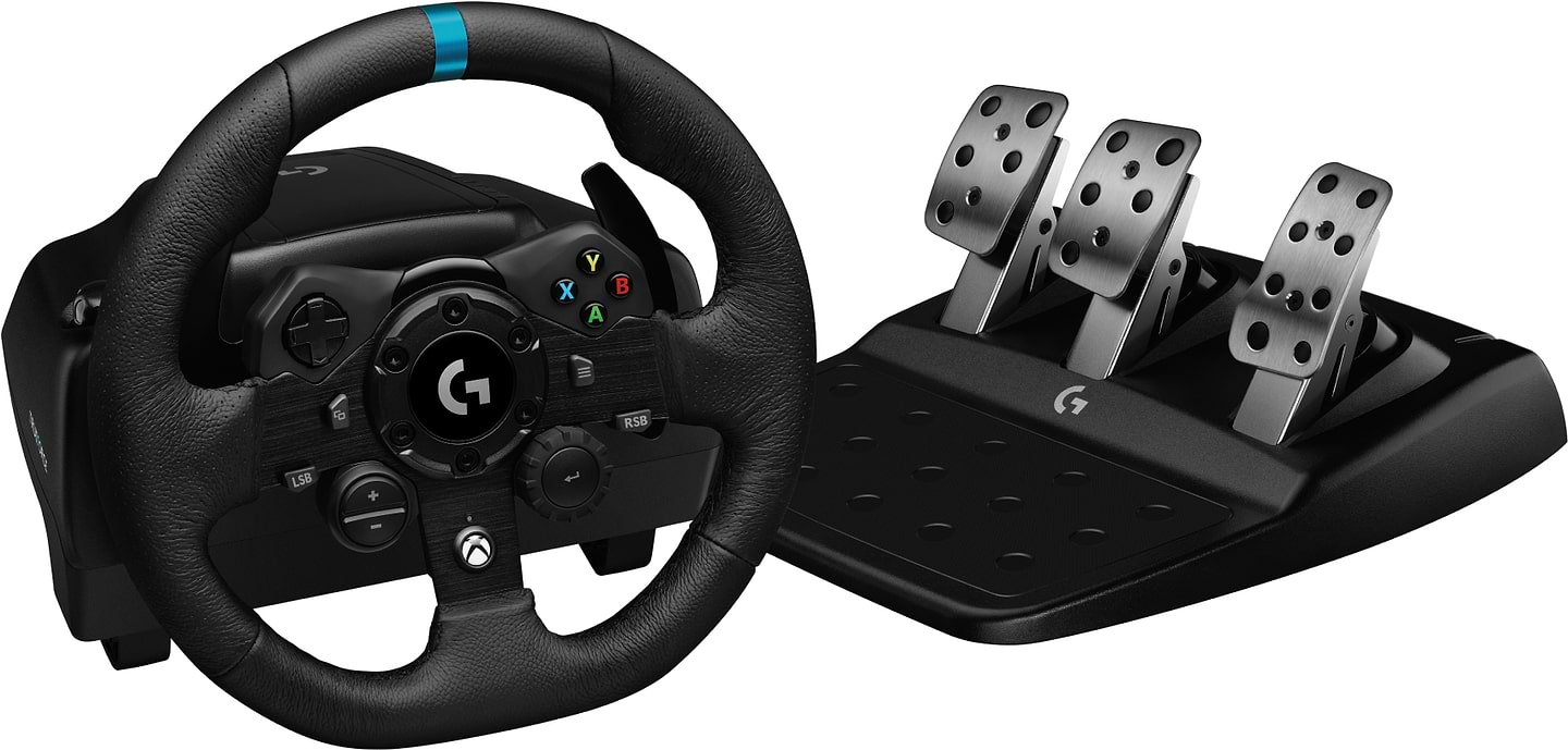 Руль Logitech G923 Racing Wheel and Pedals for Xbox One and PC (941-000158)