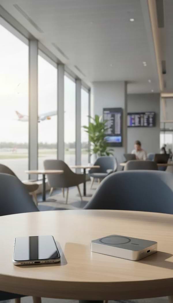 Фото - Батарея мобильная Gelius Nexus Magnetic Wireless Charge 15W GP-PBW110i 10 000mAh Titanium (101052)