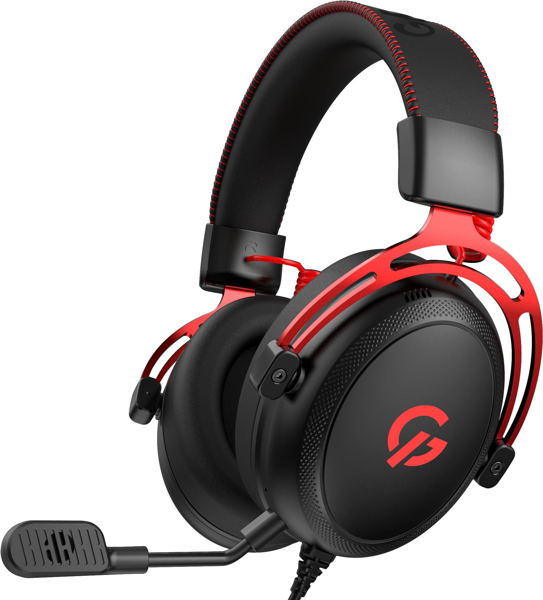 Гарнітура дротова ігрова GamePro Asgard Skald Origin Black-Red (HS850BR) - Фото 1