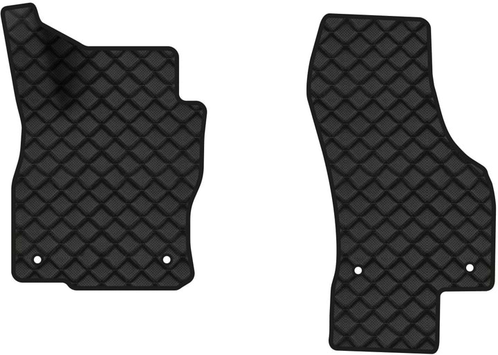 Килимки з екошкіри в салон авто передні EVAtech для Superb (B8) Skoda 2015-2024 3 покоління Combi EU (SK3278ARH2AV4BBB)