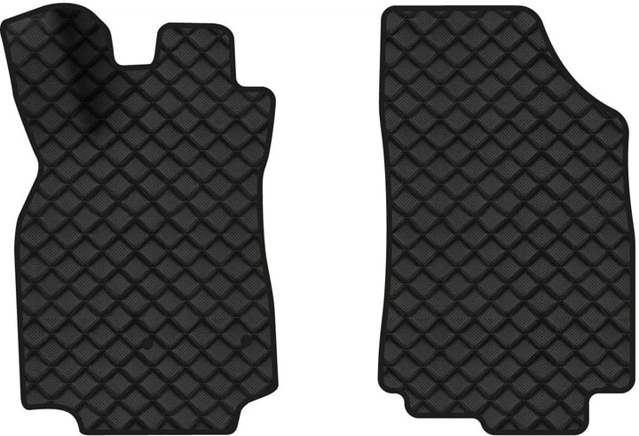 Килимки з екошкіри в салон авто передні EVAtech для Megane (III) MT Renault 2008-2016 3 покоління Combi EU RT1632AEZ2RN2BBB