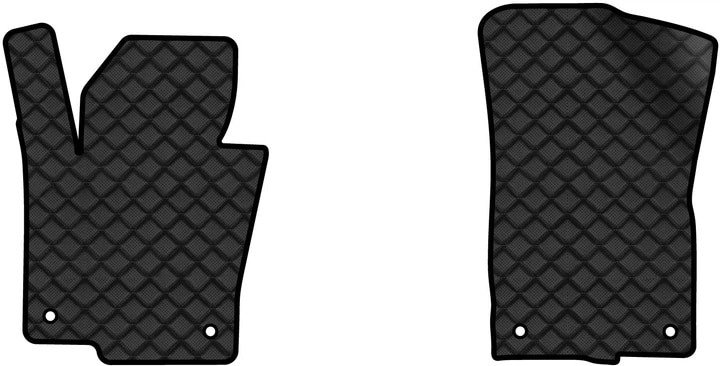 Килимки з екошкіри в салон авто передні EVAtech для Passat (B6) (with armrest) Volkswagen 2005-2010 6 покоління Combi EU VW3263AM2AV4BBB