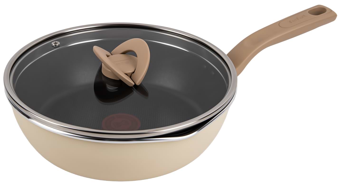 Сковорода універсальна Tefal G1678704 24 см (2,6 л), бежева з кр