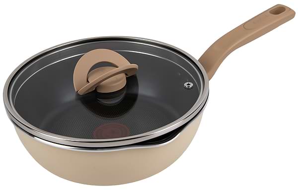 Фото - Сковорода універсальна Tefal G1672504 22 см (2,2л), бежева з кр