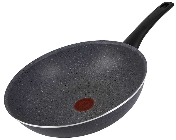 Фото - Сковорода ВОК Tefal D4561932 Hard Stone 28 см