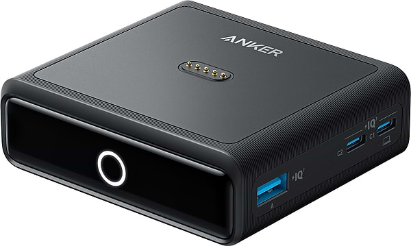 Фото - Мережевий зарядний пристрій Anker Charging Base for Anker Prime 100W, 2xUSB-C, 1xUSB-A, Pogo pin (A1902311)