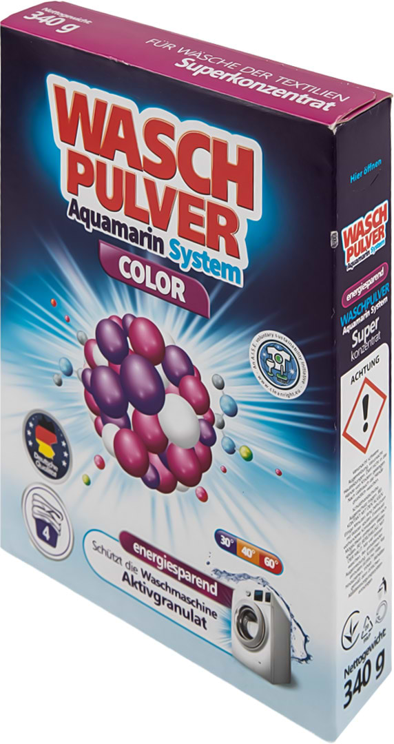 Пральний порошок Wasch Pulver Color 340 г (4260634110148)