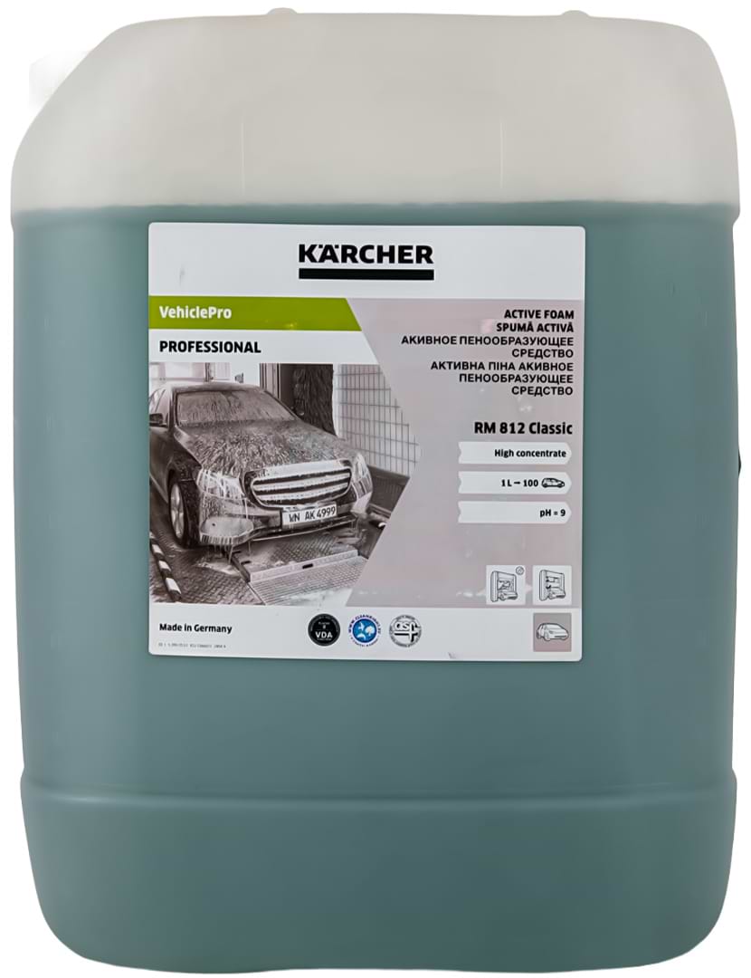 Купити Шампунь до мінімийки Karcher RM 812 ASF 20 л авто (6.295-430.0) - Фото 1 Шампунь до мінімийки Karcher RM 812 ASF 20 л авто (6.295-430.0) - Фото 1