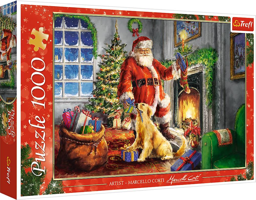 Фото - Пазли (8 +) Trefl Різдво час подарунків 1000 ел. (04950)