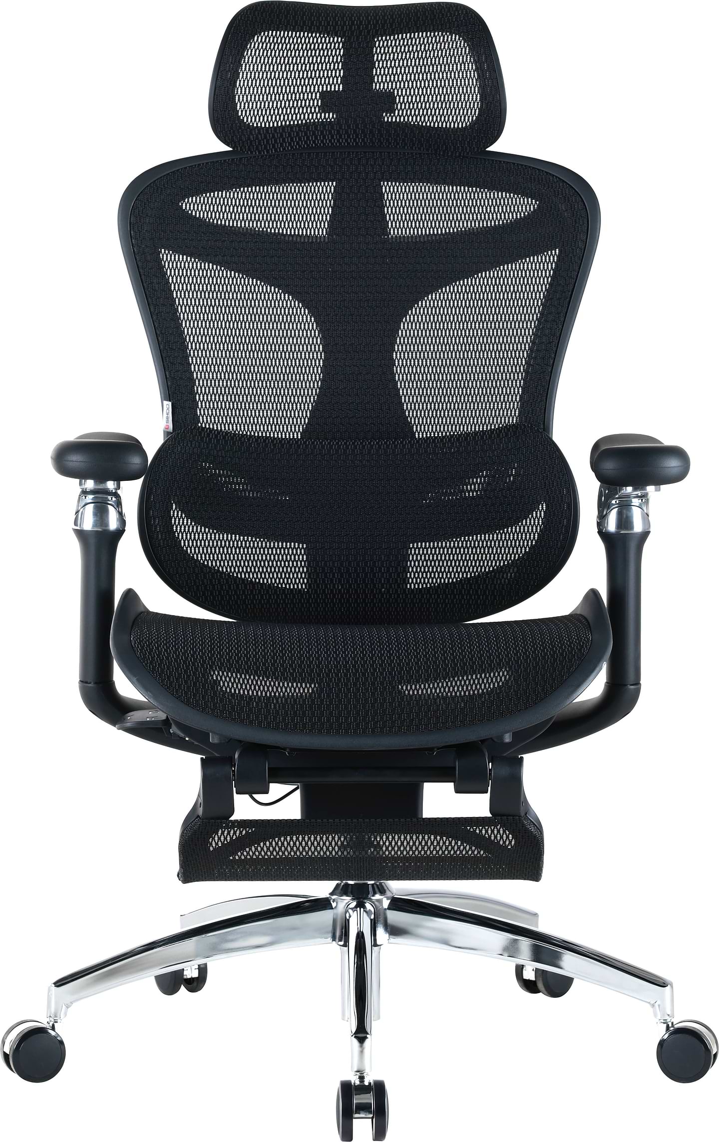 Кресло офисное Sihoo DORO C300 Pro Mesh Black with footrest (DORO-C300-PRO-M101-JT)