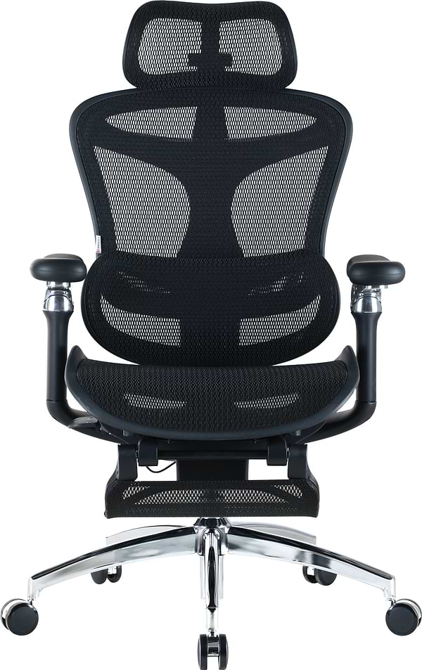 Фото - Кресло офисное Sihoo DORO C300 Pro Mesh Black with footrest (DORO-C300-PRO-M101-JT)