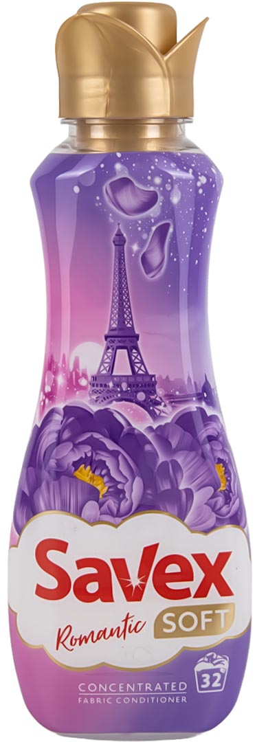 Ополіскувач для білизни SAVEX Soft Romantic 0.8 л (3800024048944)