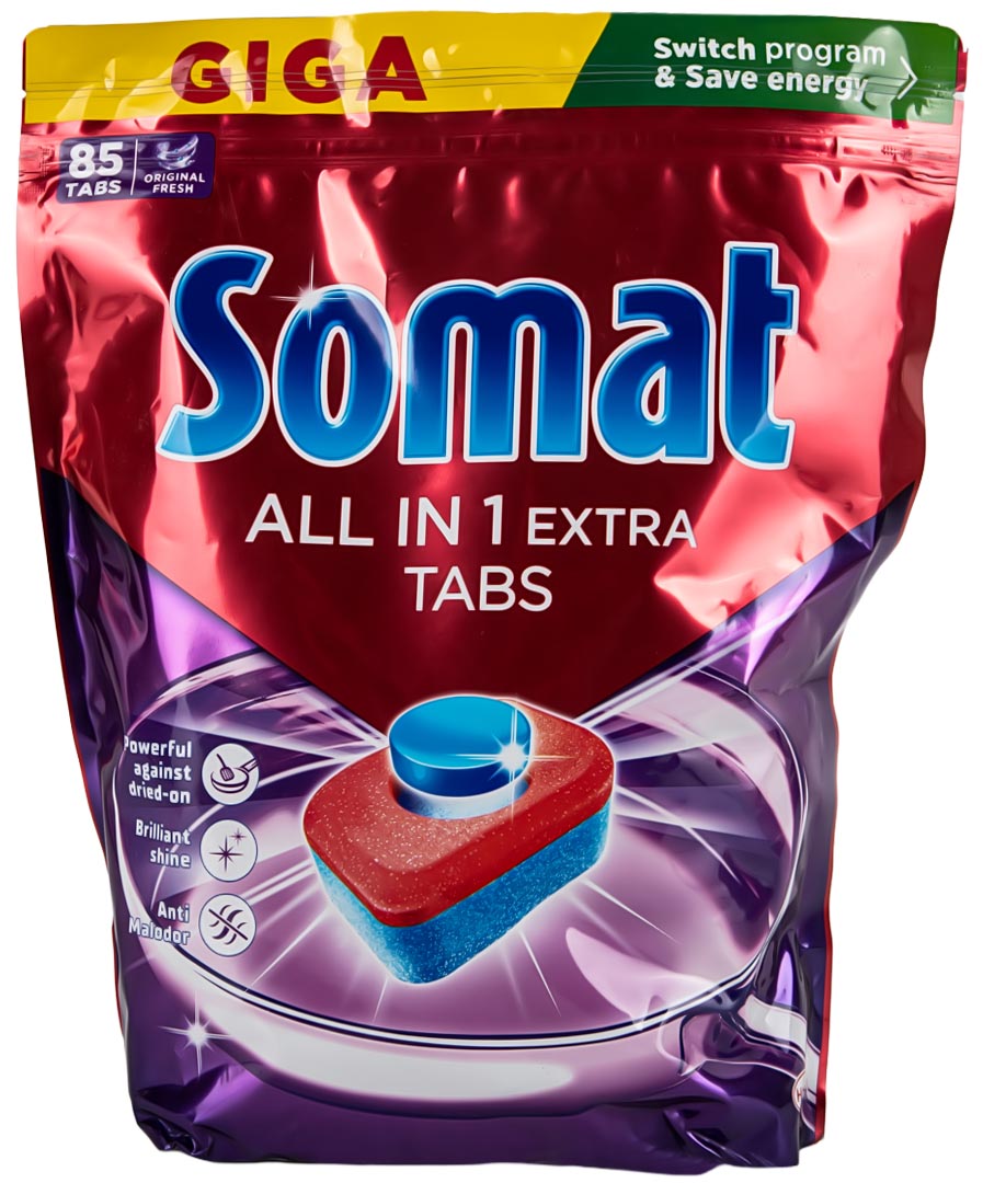 Таблетка для посудомийної машини Somat All in 1 Extra 85 шт