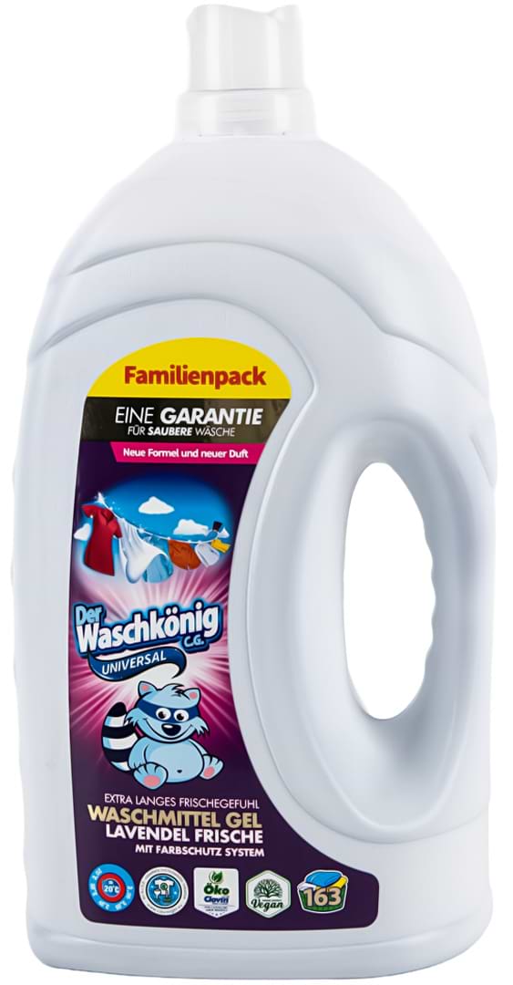 Гель для прання Waschkonig Universal Lavendel 4,9 л (4260418931020) - Фото 1