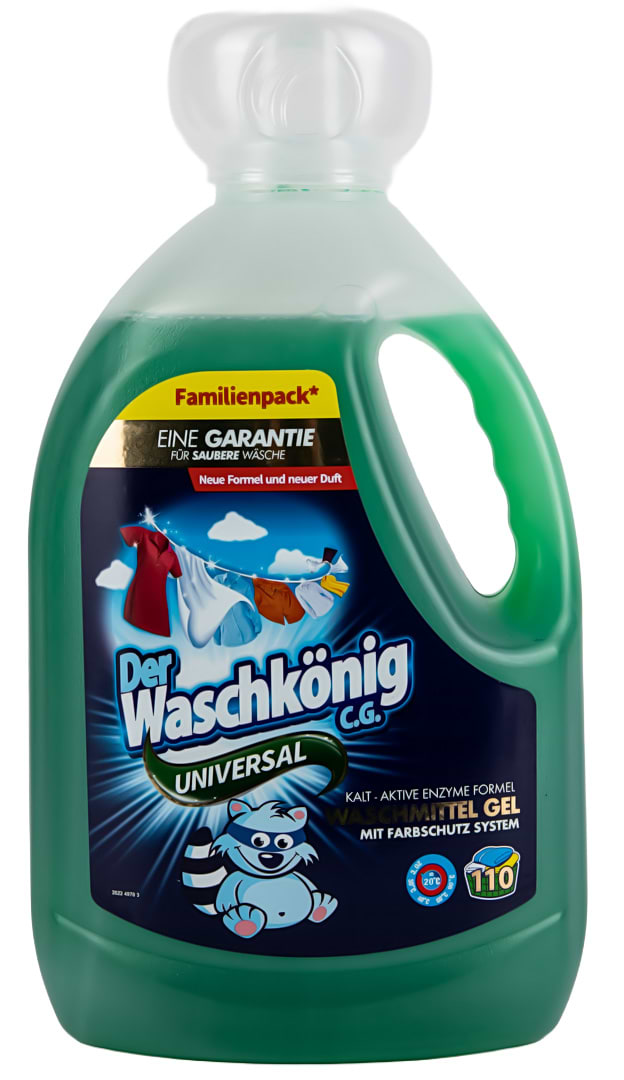 Купить Гель для стирки Waschkonig Universal 3305 мл (4260418930436) - Фото 1 Гель для стирки Waschkonig Universal 3305 мл (4260418930436) - Фото 1