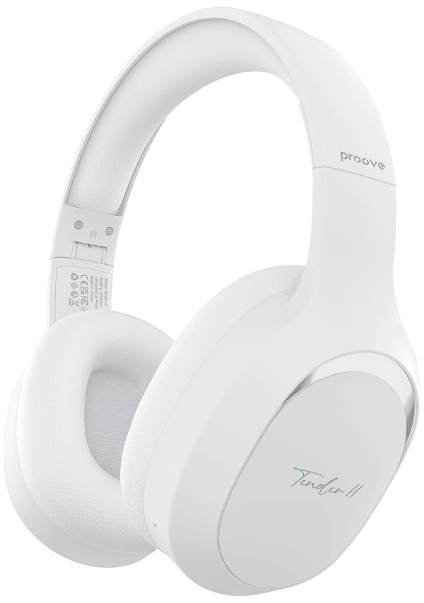 Фото - Наушники полноразмерные беспроводные Proove Tender 2 (APP) white (HPTR2001AP02)