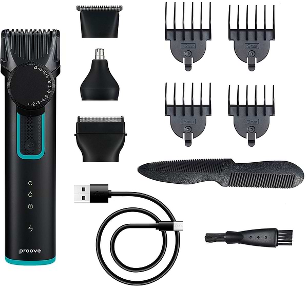 Фото - Тример універсальний Proove Dorian 5in1 Black (HTPD05002001)