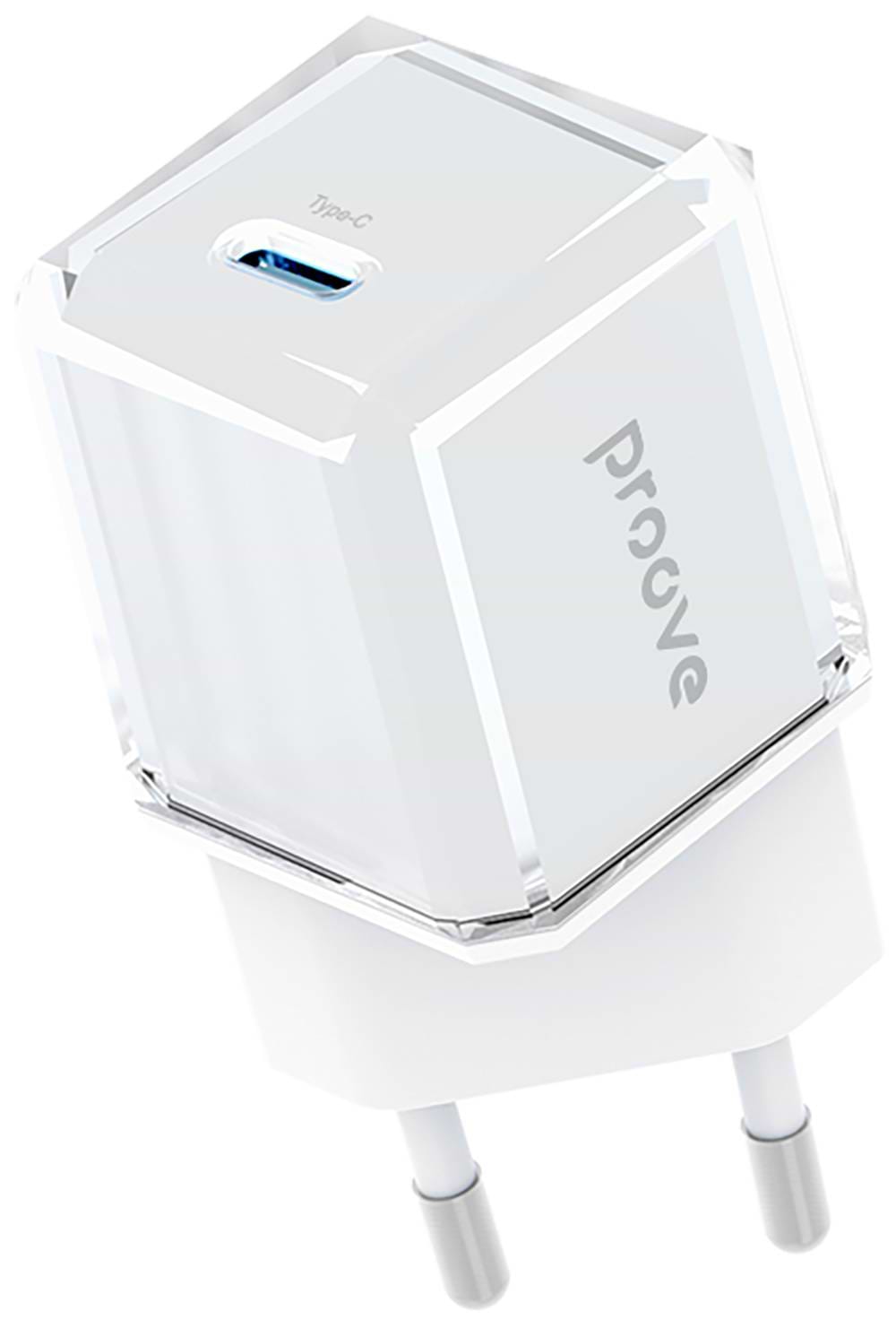 Мережевий зарядний пристрій Proove Pure GaN 30W (Type-C) White (WCPU30012202)