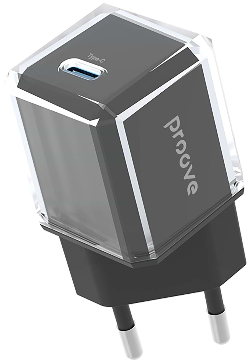 Мережевий зарядний пристрій Proove Pure GaN 30W (Type-C) black (WCPU30012201)