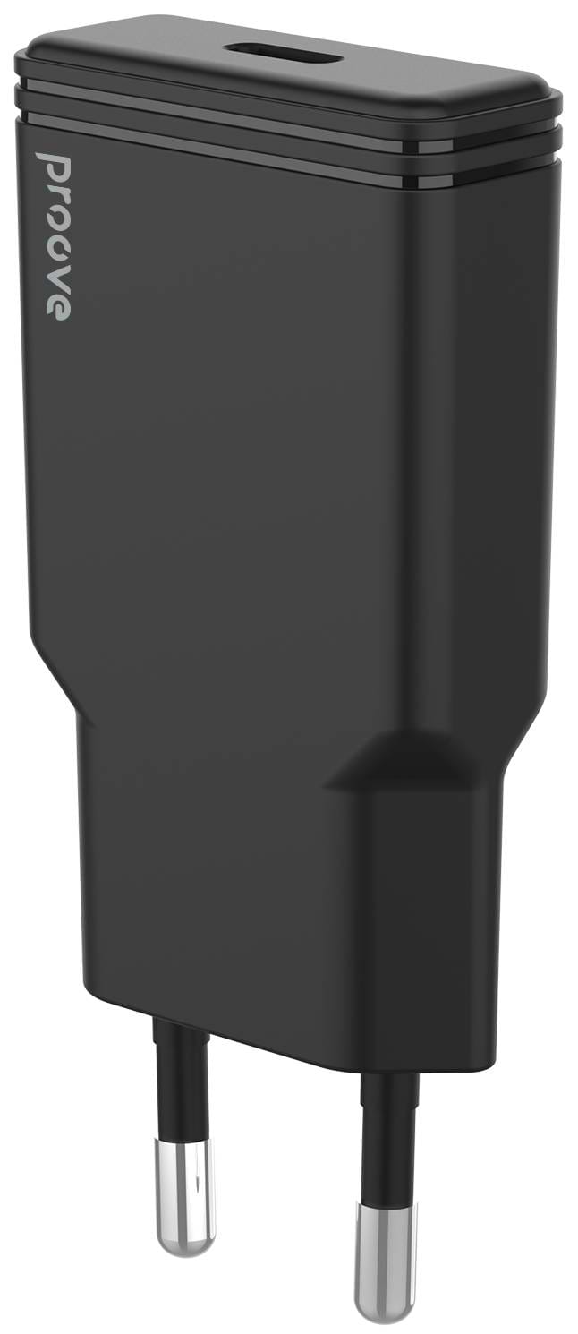 Сетевое зарядное устройство Proove Slender 20W (Type-C) black (WCSS20010001)