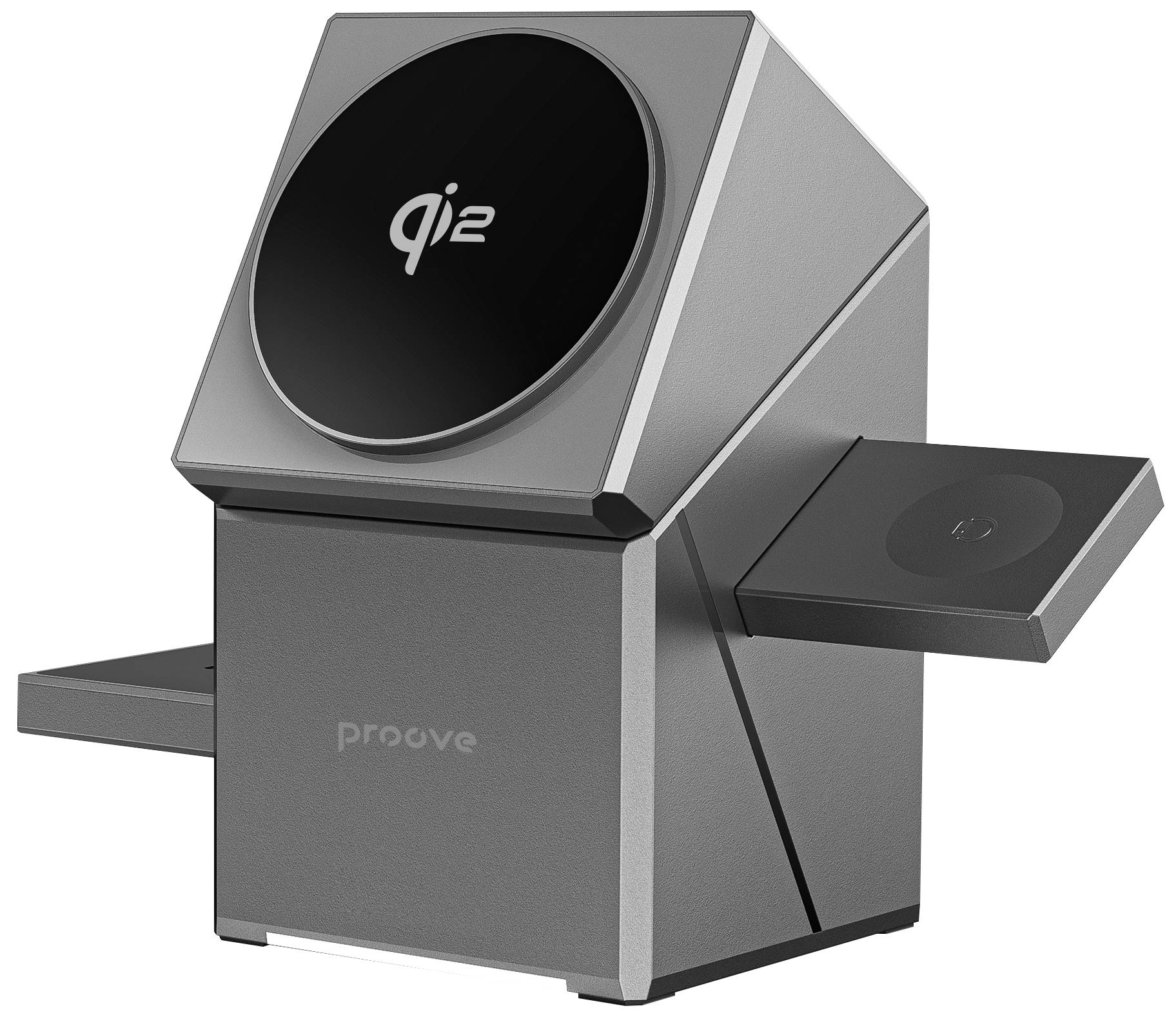 Бездротовий зарядний пристрій Proove Iron Hide gray (WSIH15000003)