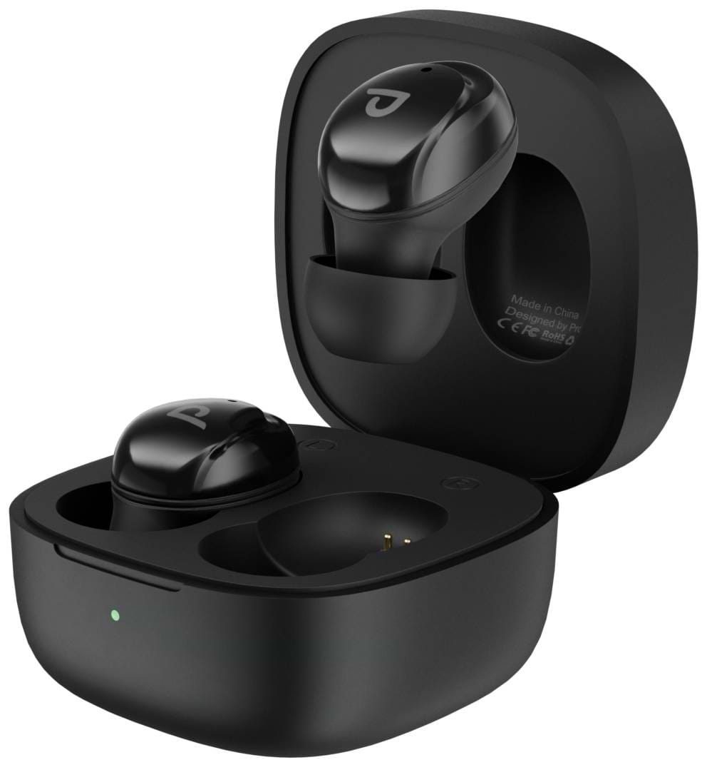 Наушники вкладыши беспроводные TWS Proove Charm black (TWCH0001AP01)