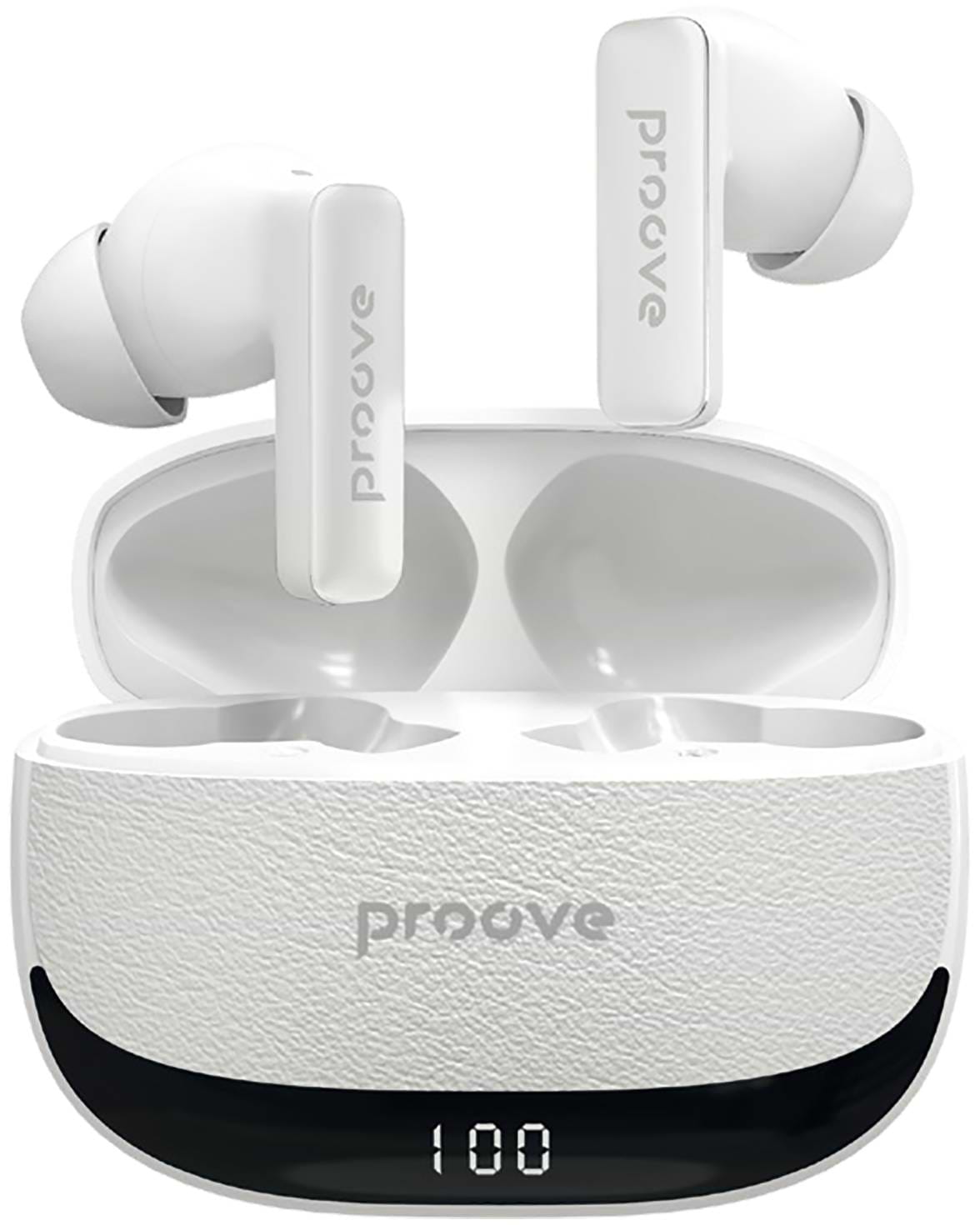 Наушники вкладыши беспроводные TWS Proove Dreamer TWS with ANC (APP) white (TWDM0001AP02)