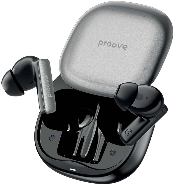 Фото - Наушники вкладыши беспроводные TWS Proove NoLimit TWS with Hybrid ANC Black/gray (TWNL0001AP13)