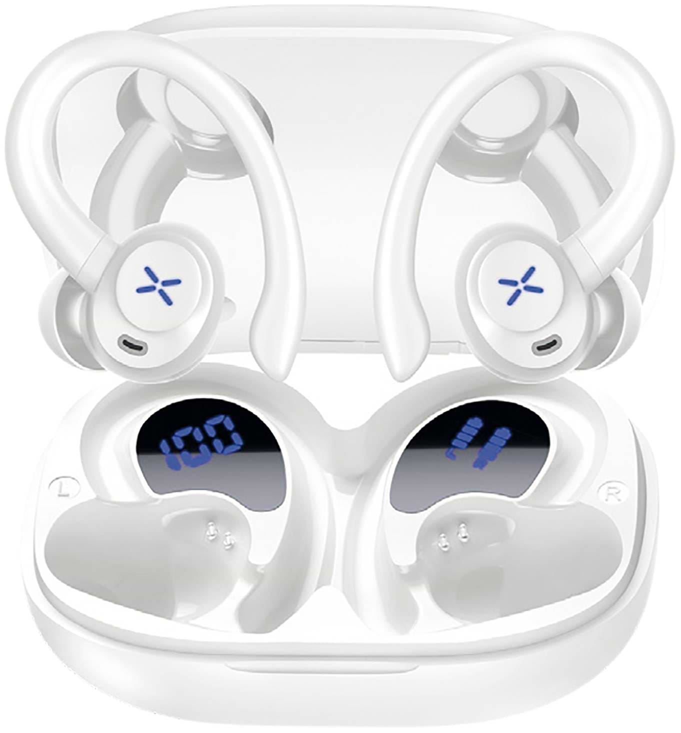 Наушники вкладыши беспроводные TWS Proove X-Go TWS (APP) white (TWXG0001AP02)