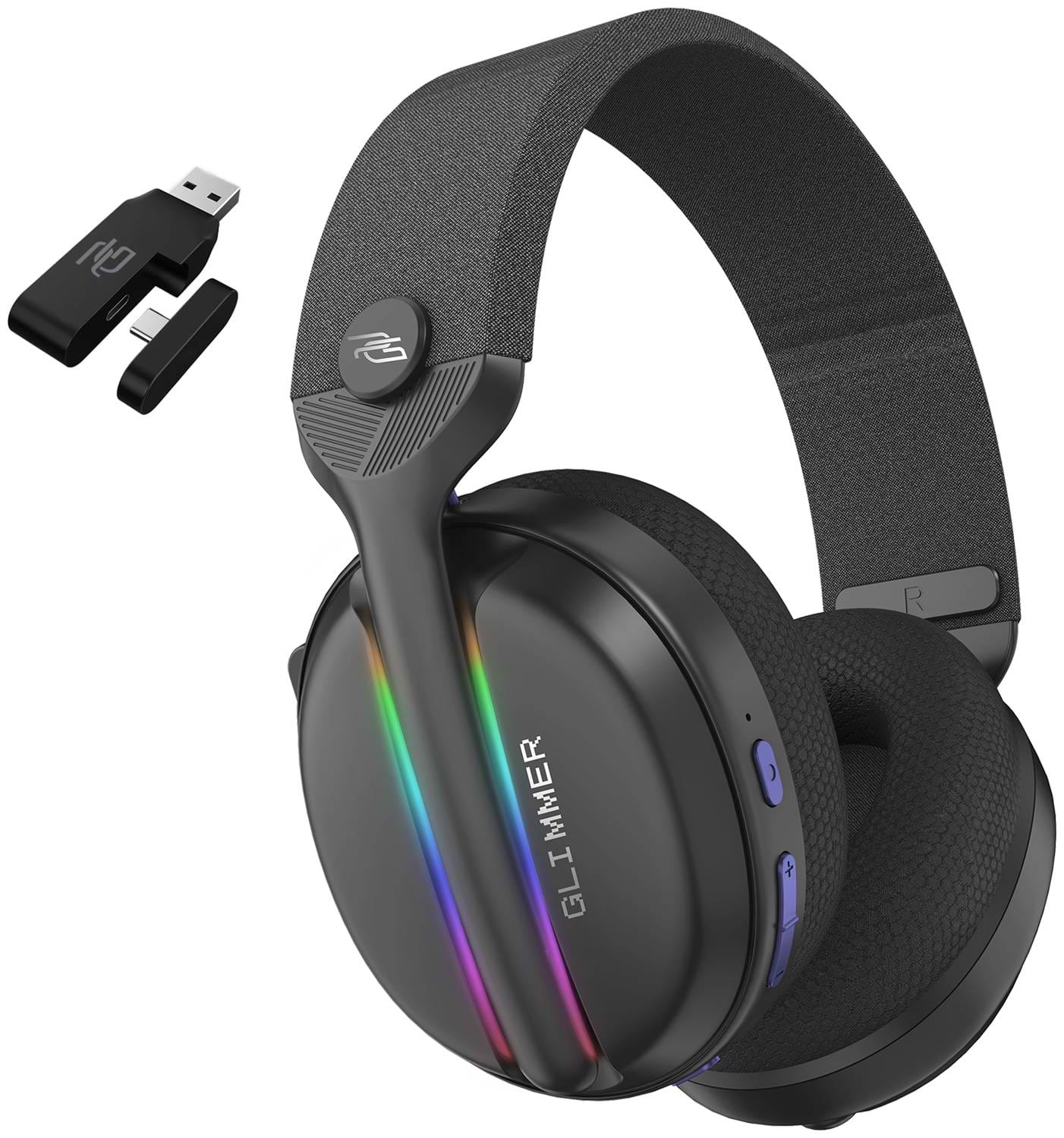 Гарнитура беспроводная игровая Proove Gaming Glimmer (APP) Black/Purple (WHGL00022016)