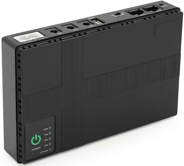 Фото - Источник бесперебойного питания Merlion 18W 10400mAh Black (DC1018P)