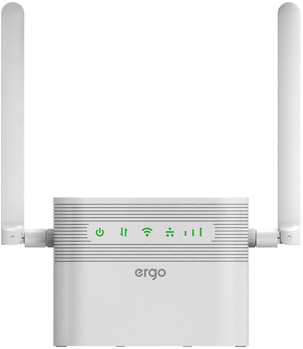Фото - Маршрутизатор інтернет WiFi4+4G Ergo R023 з акум.