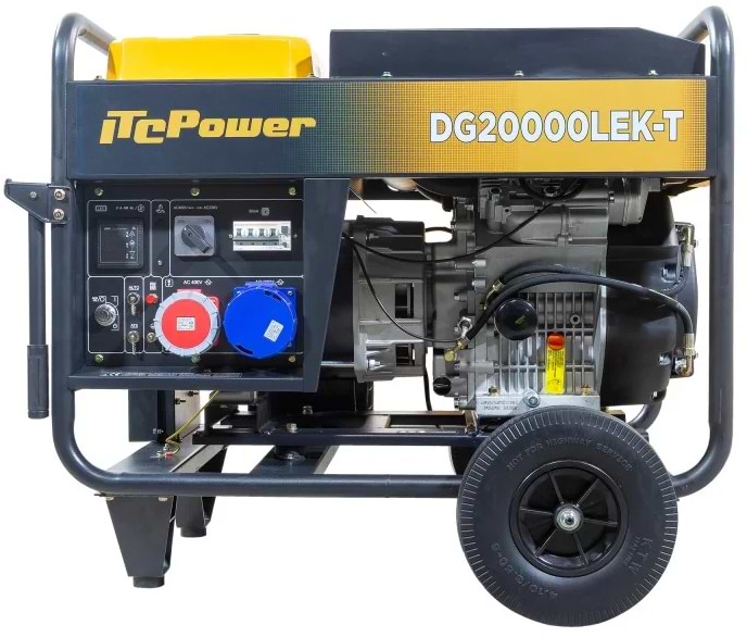 Генератор дизельний ITC Power DG20000LEK-T