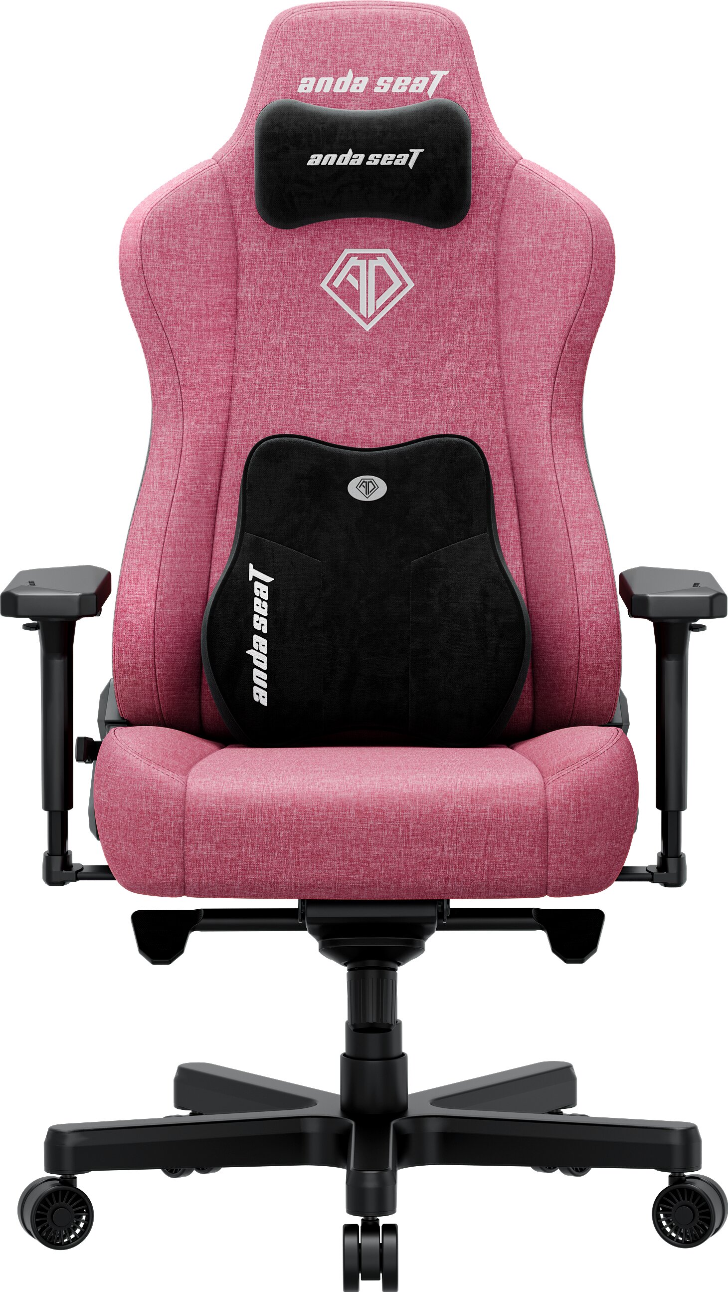 Кресло для геймеров Anda Seat Kaiser 3E XL Pink Fabric (AD23YC-XL-09-P-CF-P01)