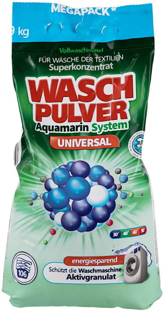Пральний порошок Wasch Pulver Universal 9 кг (4260418935509)