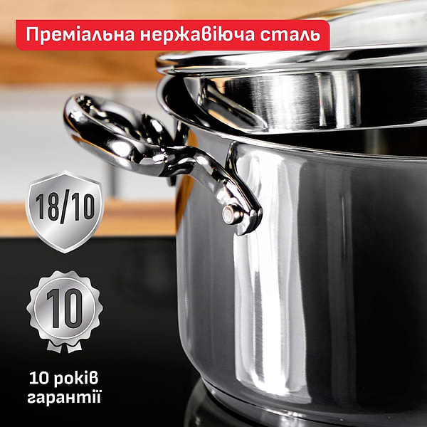 Фото - Набор посуды Tefal G732SB55 Duetto+ 11 пр