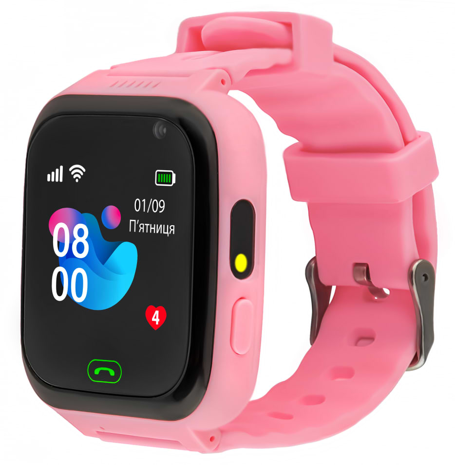 Детские часы GARMIX PointPRO-100 WIFI PINK - Фото 1
