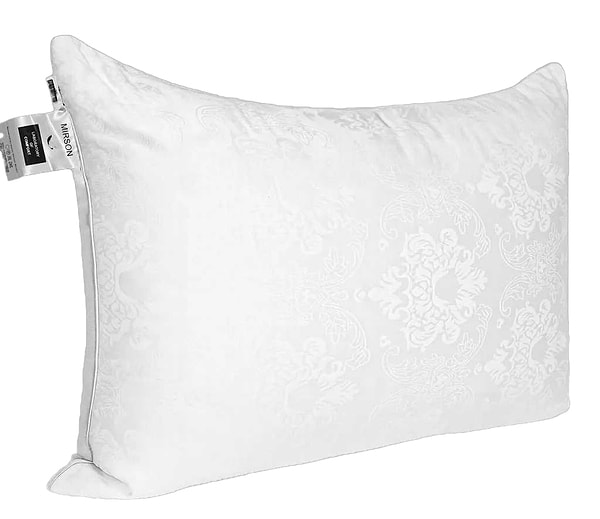 Фото - Подушка стандартна MirSon №15-83 Ferrero Бавовна White середня 50х70 (2200011167442)