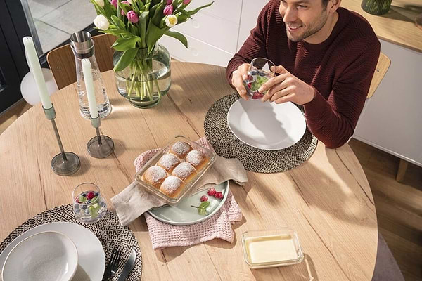 Фото - Уцінка - Ємність для зберігання Tefal N1041010 MASTERSEAL GLASS 1,3 л