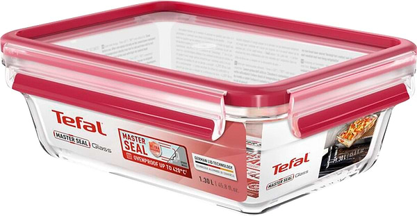 Фото - Уцінка - Ємність для зберігання Tefal N1041010 MASTERSEAL GLASS 1,3 л