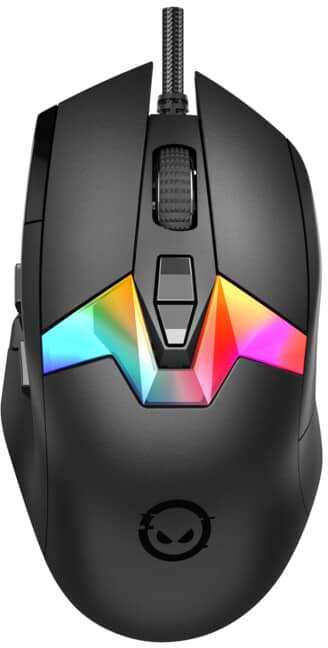 Фото - Мышь проводная игровая Lorgar MSP80 Wired Gaming Mouse Pro Black (LRG-MSP80-BK)
