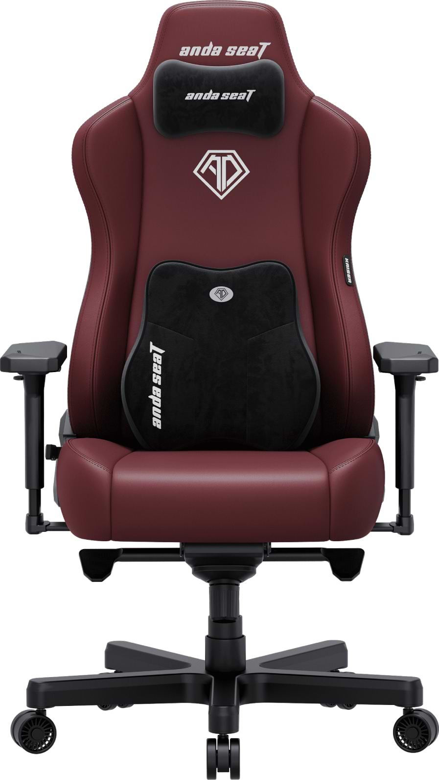 Кресло для геймеров Anda Seat Kaiser 3E XL Maroon PVC (AD23YC-XL-09-A-PV/C-A01)