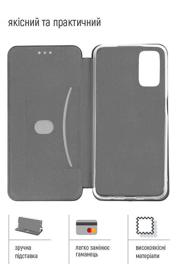 Фото - Чехол для смартфона Colorway Simple Book for Samsung Galaxy A17 Gray (CW-CSBSGA175-GY)
