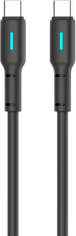 Кабель синхронізації даних Gelius Lumin Lamp GP-UC100 Type-C 2m 60W Black (100085)