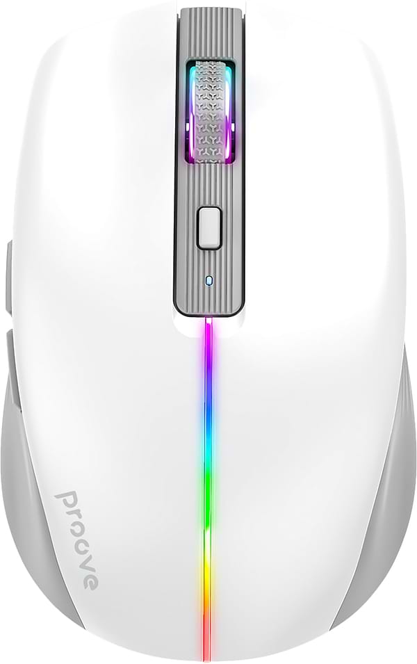 Фото - Мышь беспроводная игровая Proove Comet White (WMCM00022002)