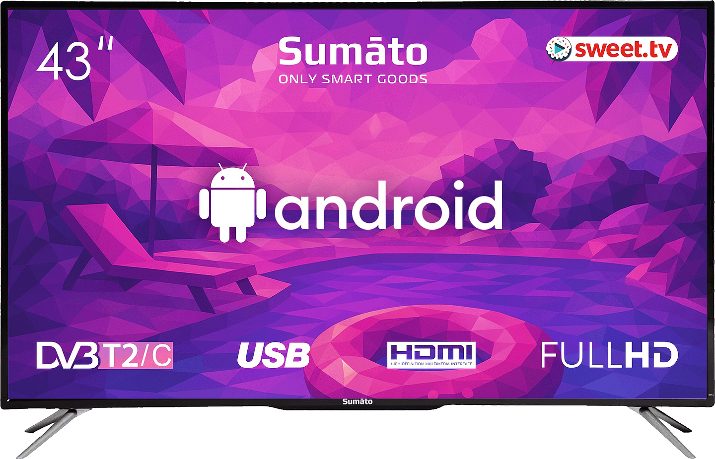 Телевизор SUMATO 43UTS03 - Фото 1